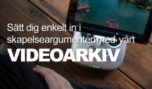 Splash slide linking to page: Video